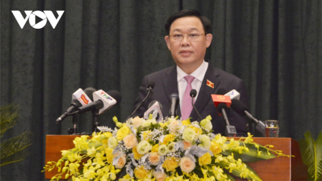 Chủ tịch Quốc hội: HĐND thành phố Hải Phòng lêy xăl t’mêê k’rơ đoọng t’bhlâng âng đơơng Hải Phòng váih nắc đhị tr’ang liêm đắh pa dưr pa xớc pr’ắt tr’mung
