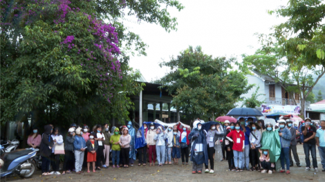 Thí sinh da ding ca coong tỉnh Thừa Thiên Huế bh’zang moot g’luh thi THPT k’tiêc k’ruung c’moo 2021
