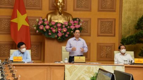 Thủ tướng k’đhơợng xay Hội nghị trực tuyến prang k’tiêc ooy bhrợ k’rơ bh’rợ pay đoọng zên k’rong bhrợ bh’rợ nhà nước