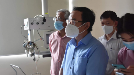 Đương đơp pa dưah manuyh jeh k’ăy đhị 4 Trung tâm pa dưr c’rơ zâl t’bil pr’luh Covid-19 đhị TP.HCM