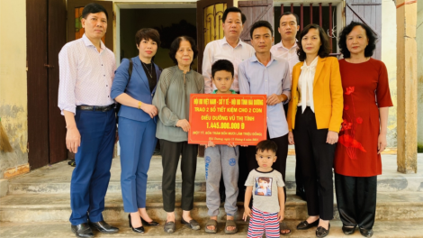 Cher đoọng bha ar k’miah chr’năp 1,4 tỷ đồng đoọng ha pr’loọng đong pân đil điều dưỡng lâh bil bêl cha groong pr’luh