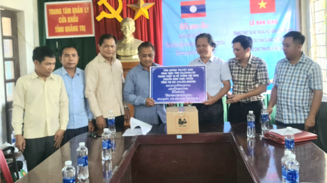 Quảng Trị: Pazao Hệ thống hội nghị truyền hình trực tuyến đoọng ha tỉnh Salavan, Lào