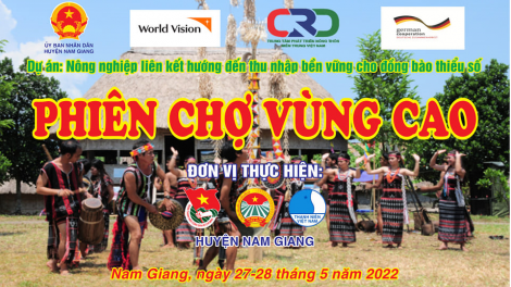 Chr’hoong Nam Giang, tỉnh Quảng Nam bhrợ “Phiên chợ k’coong ch’ngai”