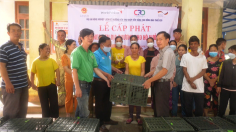 Chr’hoong Nam Giang (Quảng Nam): Pay đoọng lâh 560 p’nong m’ma aoc zooi đoọng đha nuôr coh zr’lụ dự án đhị vel đong