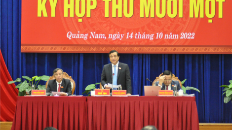 Bhrợ têng pr’họp g’luh 11- Hội đồng Nhân dân tỉnh Quảng Nam (khoá X)