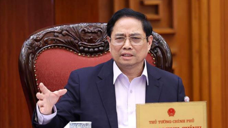 Thủ tướng Phạm Minh Chính k’đươi moon đấh hân đắh tiêm vắc xin lâng pa dưr k’rơ zêl cha groong Covid-19
