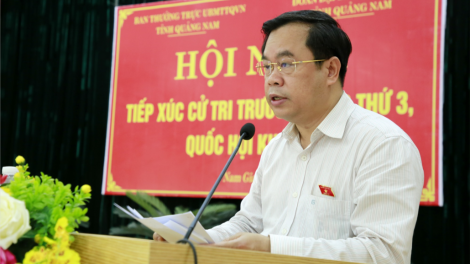 Cử tri chr’hoong Nam Giang, tỉnh Quảng Nam k’đươi moon pa liêm bhiệc quảng cáo za nươu coh mạng