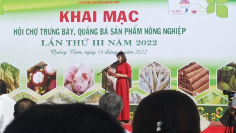 30 n’luung hàng ting pâh Hội chợ pa căh, xay truih bh’nơơn ha rêê đhuôch Quảng Nam