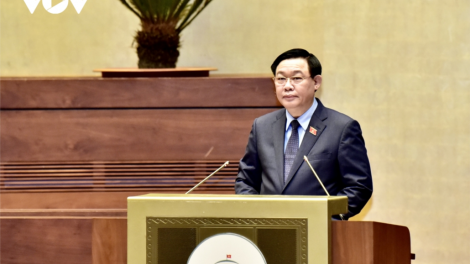 Chủ tịch Quốc hội: Bh’rợ ta mooh năc pr’đơợ chr’năp đoọng đhanuôr choom mâng loom ooy râu tr’xăl t’mêê k’rơ bhlâng bh’rợ ch’mêệt lêy