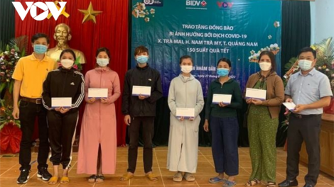 VOV miền Trung đh’rưah lâng BIDV pa đơp đoọng pr’hêl ha đhanuôr Cơ Tu coh Quảng Nam