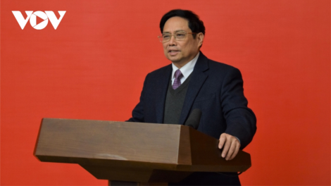 Thủ tướng k’đhơợng bhrợ Hội nghị Ban k’đhơợng xay pazưm pr’lứch bhrợ têng Nghị quyết số 19 âng BCH Trung ương khoá 11 g’lúh 4