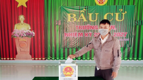 Bắc Trà My bhrợ têng xang bầu cử trưởng vel nhiệm kỳ 2022-2027