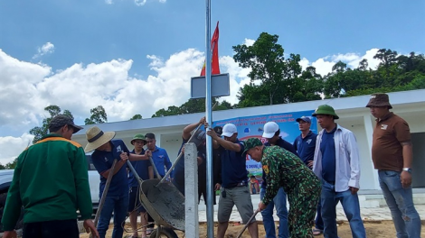 Quảng Bình: Pazao đoọng công trình: Tr’ang zr’lụ c’noong k’tiêc lâng đoọng pr’hêl ha pr’loọng đong zr’năh k’đhap coh chr’val Trọng Hoá