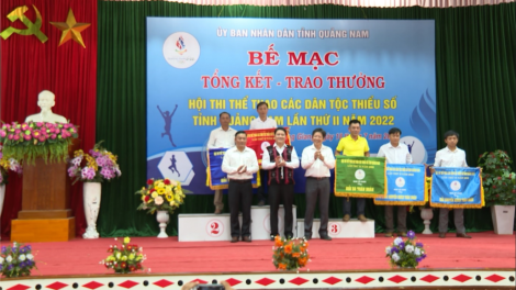 Pr’lưch Hội thi Thể thao apêê acoon coh tỉnh Quảng Nam g’luh II c’moo 2022