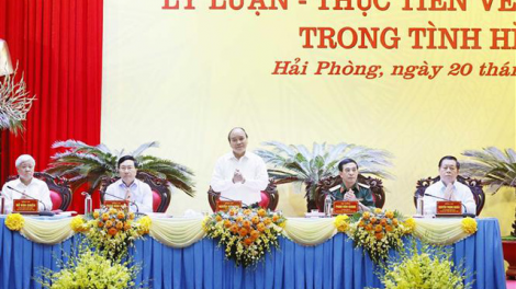 Chủ tịch nước k’đhơơng lêy Hội thảo “Lý luận-đhr’năng lalua đăh zư lêy k’tiếc k’ruung coh đhr’năng t’mêê