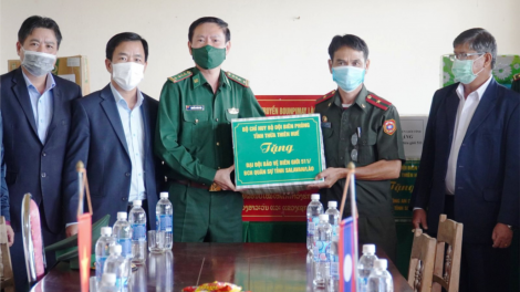 Bh’cộ tỉnh Thừa Thiên Huế lum lâng hơnh tết Bounpimay