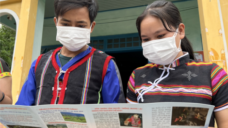 Nam Giang: Bhrợ pa dưr pr’loọng đong ma mơ mr’doó tr’vay tr’lin