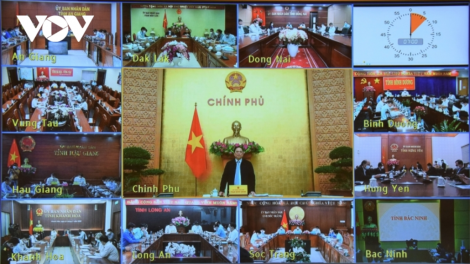 Thủ tướng Phạm Minh Chính k’đhơợng bhrợ pr’họp trực tuyến đắh 5 dự án c’lâng c’tốch bha lâng