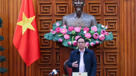 Thủ tướng Phạm Minh Chính bhrợ bhiệc lâng Tập đoàn Dầu khí k’tiêc k’ruung Việt Nam