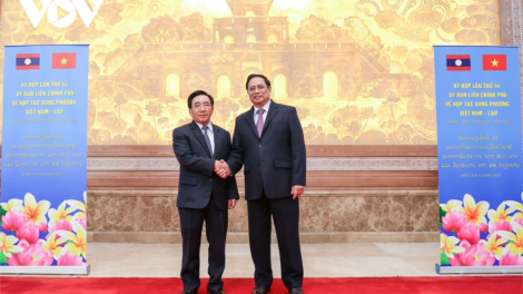 Thủ tướng Việt Nam lâng Lào lêy bh’rợ ký kết 9 văn kiện k’rong bhrợ đh’rưah bhlưa bơr k’tiêc k’ruung
