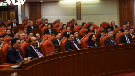 Thông cáo báo chí đăh pr’lưch âng Hội nghị Trung ương 6 khoá XIII