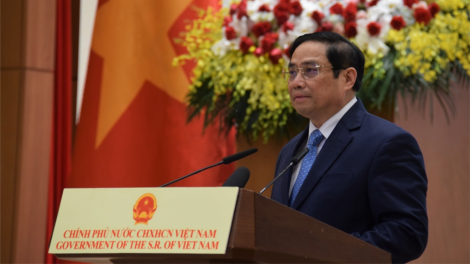 Thủ tướng k’đhơợng xay bh’rợ haanh deh 76 c’moo Quốc khánh k’tiêc k’ruung Cộng hoà xã hội chủ nghĩa Việt Nam