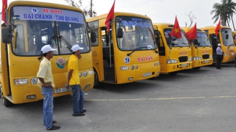 Đà Nẵng: Pa dưr xe buýt công cộng đoọng pa xiêr đhr’năng đêệng c’lâng