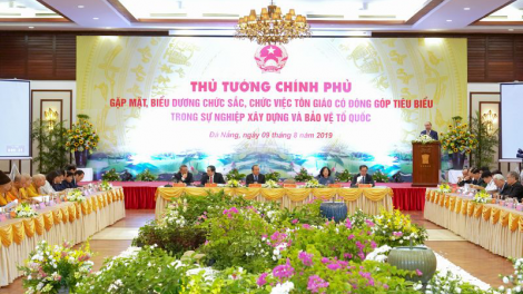 Thủ tướng Nguyễn Xuân Phúc: tr’lưm mặt, hơnh déh apêê chức sắc, chắc việc tôn giáo chr’nắp liêm bhlầng, pa dưr c’rơ âng tôn giáo đoọng pa dưr k’tiếc k’ruung