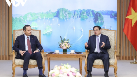 Khua knŭk kna Phạm Minh Chính tŭ drông k’iăng Khua knŭk kna, khua phŭn bruă hŏng tač êngao Qatar