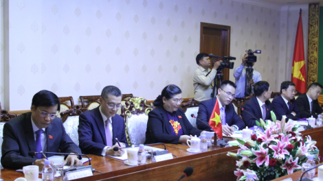 Kơ-iăng khua git gai pơ ala mơnuih [on sang dêh ]ar ta yă Tòng Thị Phóng nao ]uă ​dêh ]ar Kur