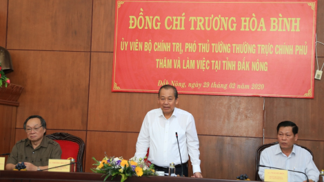 Kơ-iăng Khua dêh ]ar ta mă bruă hăng Jơnum min mơnuih [ôn sang tơring ]ar Daknông