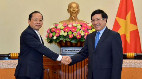 Kơ-iăng Khua dêh ]ar ơi Phạm Bình Minh tu\ jum Khua anih pơ ala dêh ]ar Kur