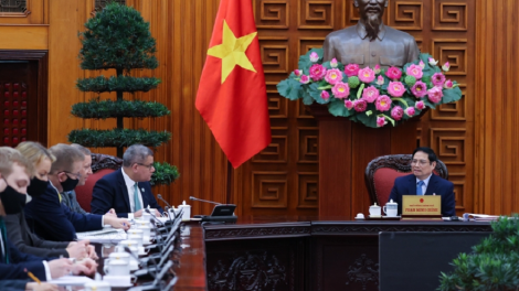 Khua dêh čar ơi Phạm Minh Chính tŭ jum Khua ding jum Kơnuk kơna Angle