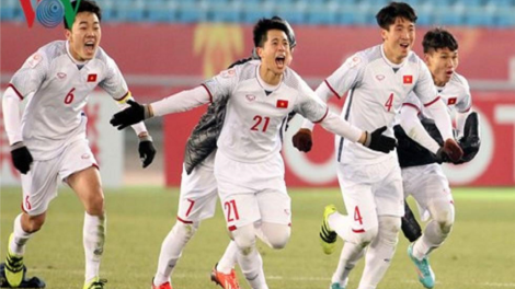 Mpồl coh plai U23 lơgar Việt Nam lơh geh cồng nha niam ngan tàm dar coh plai U23 châu Á nam 2018