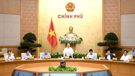 Thủ tướng Nguyễn Xuân Phúc sồr ờ go\ di lời ờ tơl cau pơgru