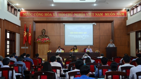 Pơrjum khoa học bè broă lơh công viên địa chất bơnơm ồs kơnhoàl Krông Nô, càr Dak Nông