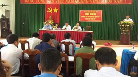 Dak Lak: Kuang bàng Quốc hội tìp mờ cau te\ khà