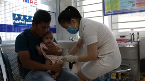 Dak Lak: Sơnơm vaccine 6 tàm 1 ờ tơl tài broă kờ` ngui bơh làng bol gơguh