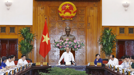 Thường trực Chính phủ pơrjum sơlơ tơnguh ală rơndap broă lơh phan bơna