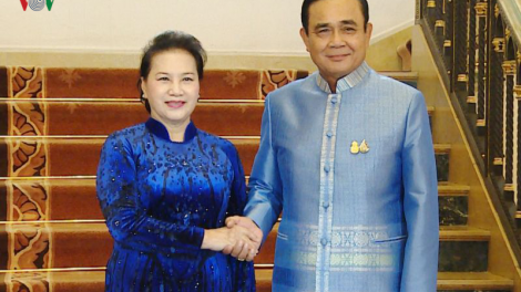 Chủ tịch Quốc hội tìp mat Thủ tướng Thái Lan