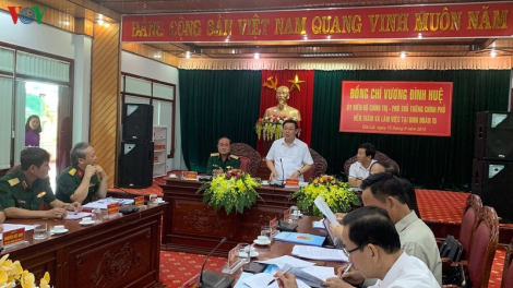 Phó Thủ tướng ồng Vương Đình Huệ lơh broă mờ ală mpồl lơh sa gơ wèt Bộ Quốc phòng tàm Tây Nguyên