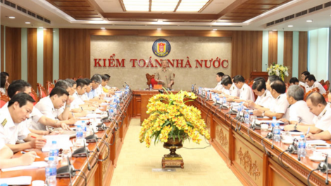 Thường trực Ban Bí thư ồng Trần Quốc Vượng lơh broă mờ Kiểm toán Dà lơgar