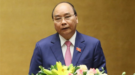 Thủ tướng ồng Nguyễn Xuân Phúc yal jơnau tềng đăp mờ Quốc hội