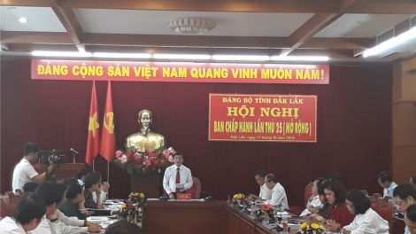 Pơrjum mpồl đơng lam Đảng bộ Dak Lak: Broă yal yă yal khài tam phà ù tiah gơbàn kal ke
