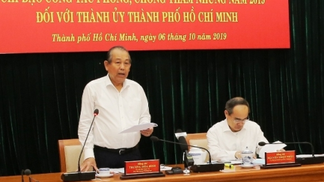 Phó Thủ tướng lòt sền broă lơh rcăng sơndră sa kuề sa kùa tàm [òn dờng Hồ Chí Minh