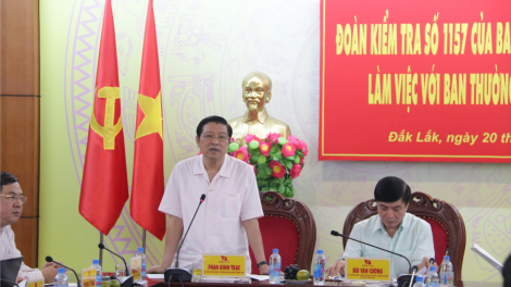 Kuang atbồ Ban Nội chính dà lơgar lơh broă mờ Ban Thường vụ Tỉnh ủy càr Dăk Lăk
