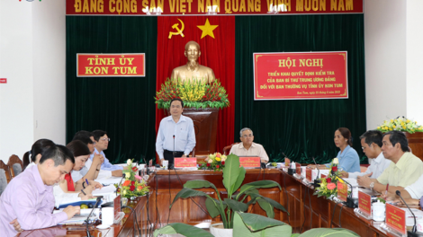 Ban Bí thư Đảng dà lơgar lơh broă mờ Ban Thường vụ Tỉnh uỷ Kon Tum