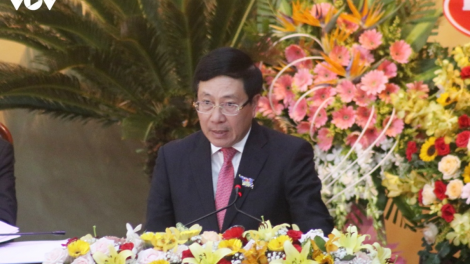 Phó Thủ tướng, ồng Phạm Bình Minh đơng lam pơrjum Đảng bộ càr Dak Lak