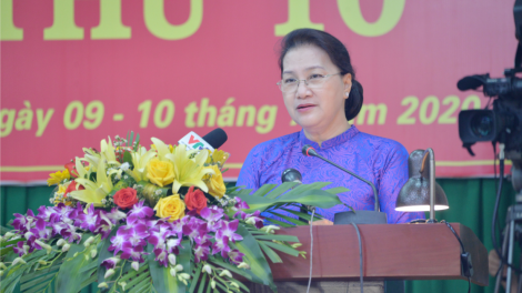 Chủ tịch Quốc hội tus bal mut pơrjum dơ\ 10, HĐND càr Dak Nông