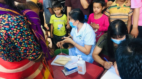 Gia Lai: sền go\ tai 9  nă cau kòp bạch hầu